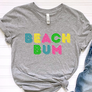 Beach Bum DTF Print
