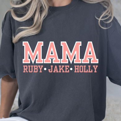 Pink Mama Customizable DTF Print