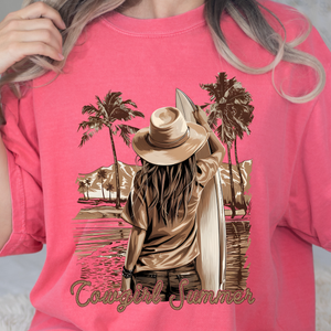 Cowgirl Summer DTF Print