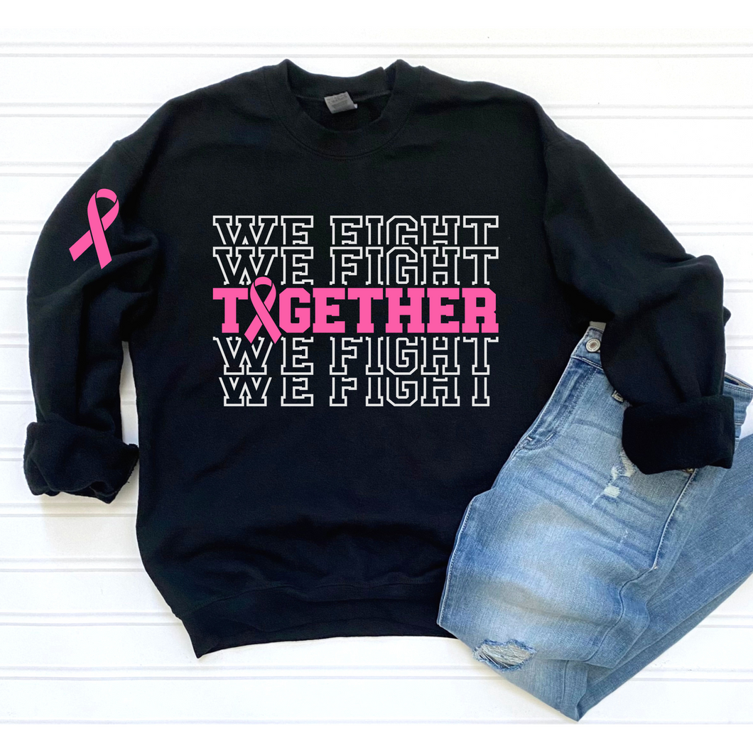 We Fight Together White Set DTF Print