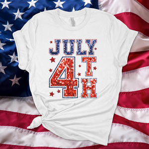 July 4th DTF Print