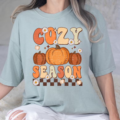 Cozy Season Distressed DTF Print