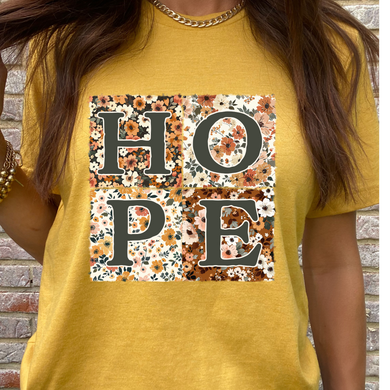 Floral Hope DTF Print