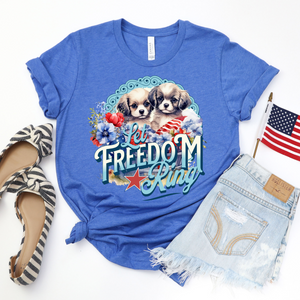 Let Freedom Ring DTF Print