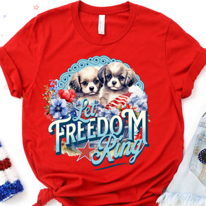 Let Freedom Ring DTF Print