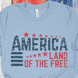 Land Of The Free DTF Print