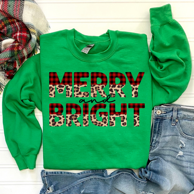 Merry And Bright 3 DTF Print