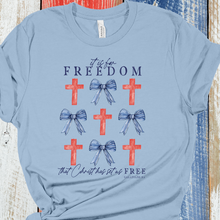 Load image into Gallery viewer, Christ Set Us Free DTF Print