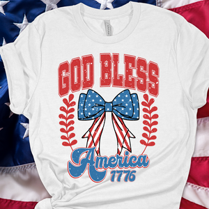 God Bless America DTF Print