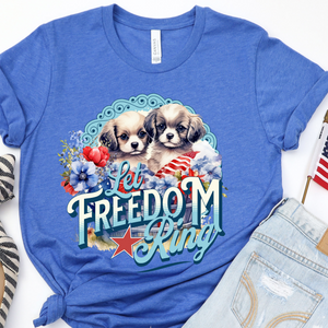 Let Freedom Ring DTF Print