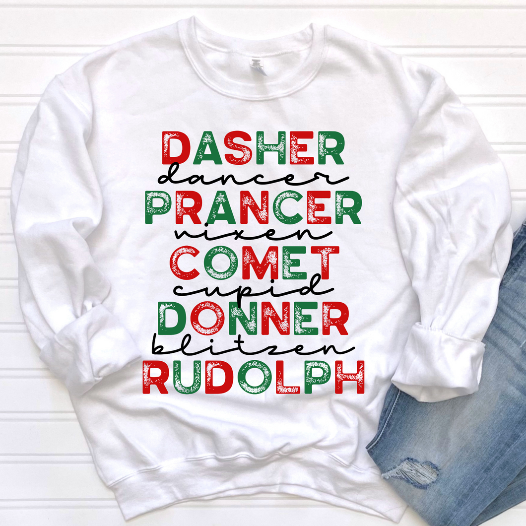 Reindeer 2 DTF Print