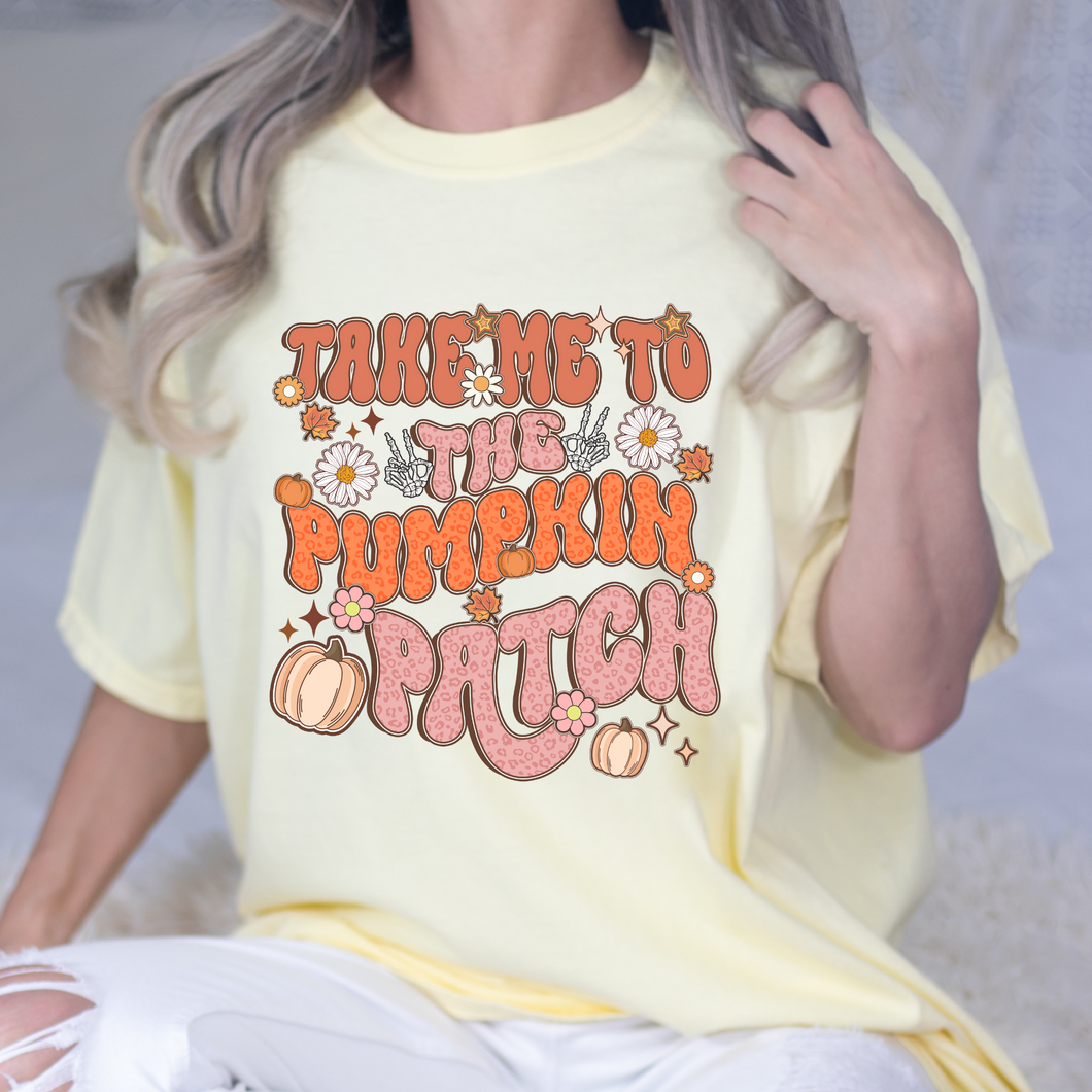 Pumpkin Patch DTF Print