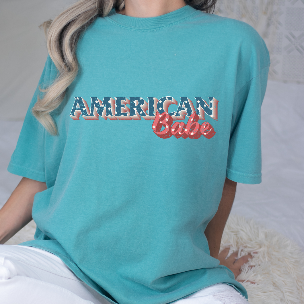 American Babe DTF Print