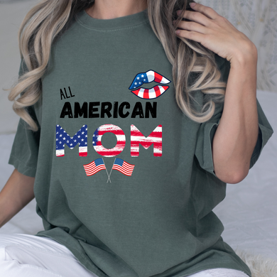 All American Mom DTF Print