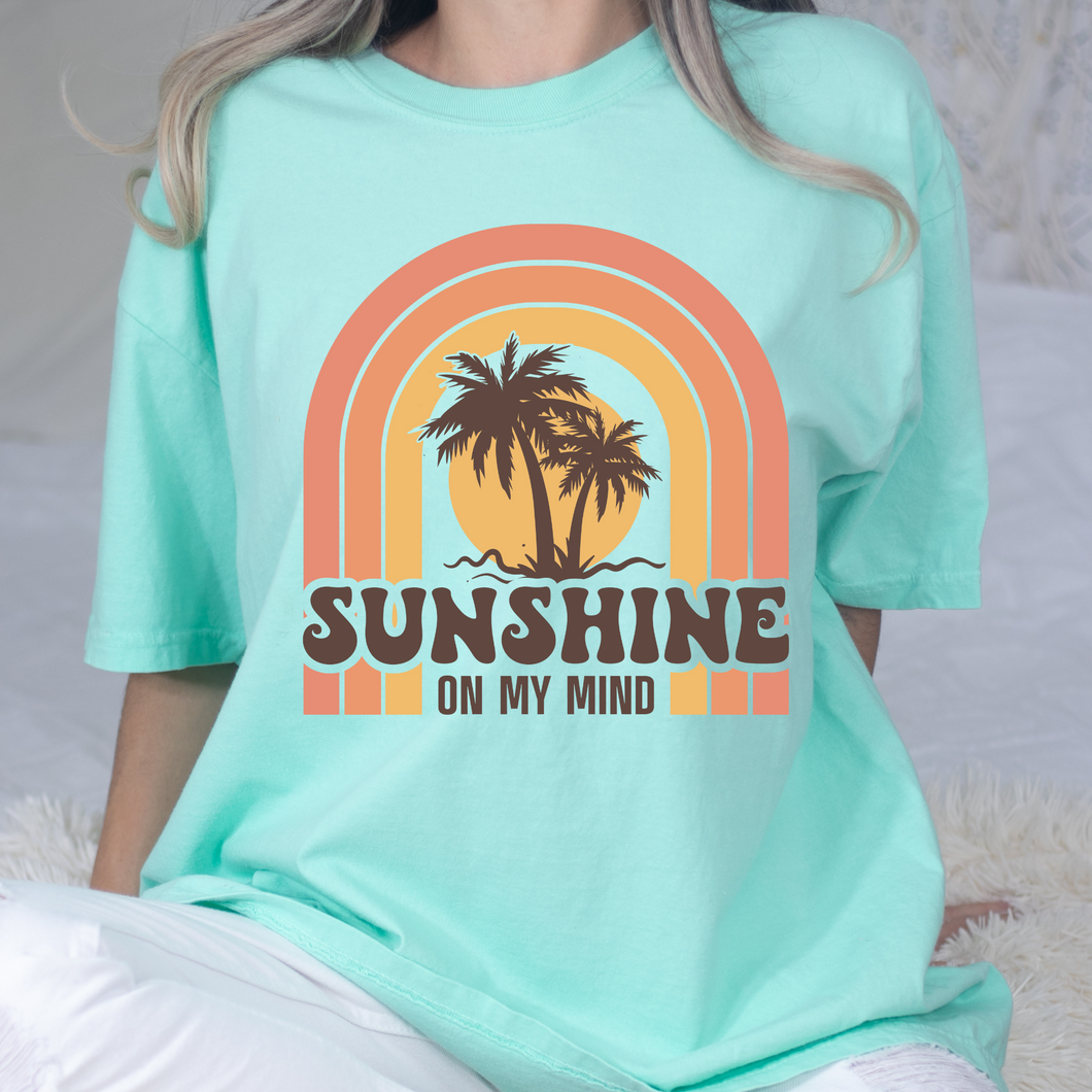 Sunshine On My Mind DTF Print