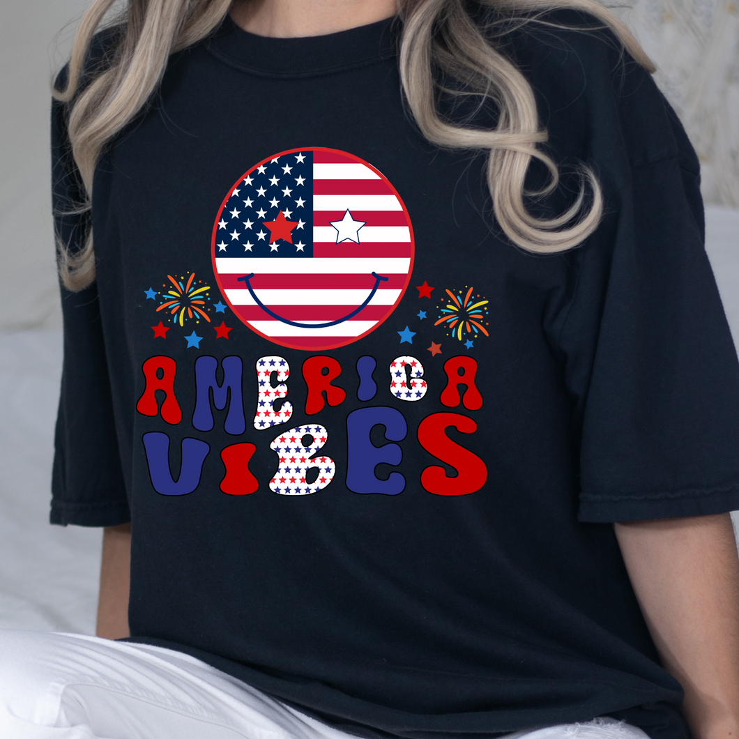 America Vibes DTF Print