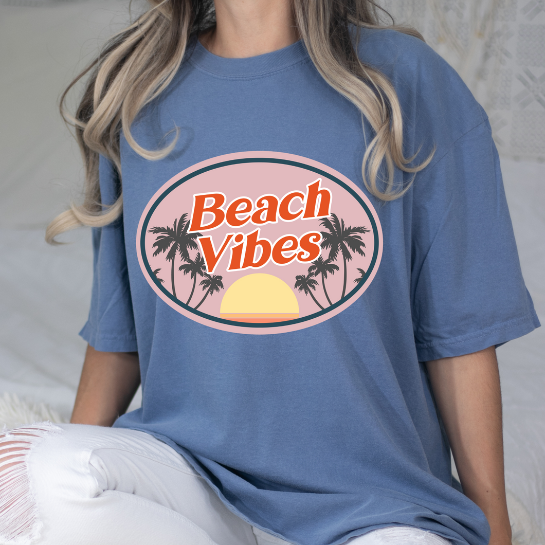 Beach Vibes DTF Print