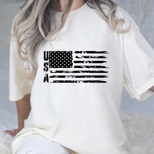 USA Flag DTF Print