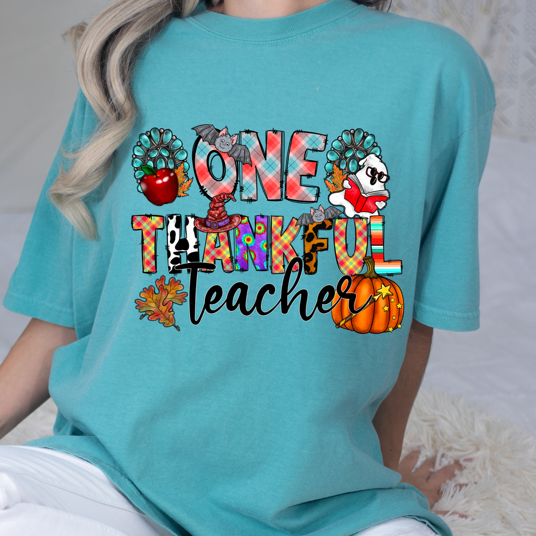 Thankful Teacher DTF Print