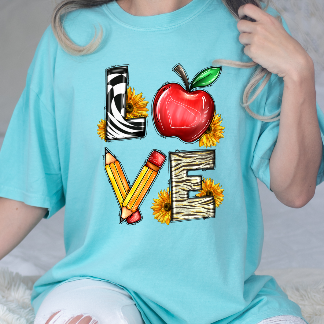 Love Teacher 2 DTF Print