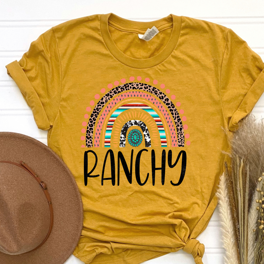 Ranchy Rainbow DTF Print