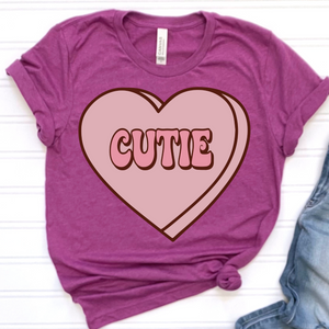 Cutie Heart DTF Print