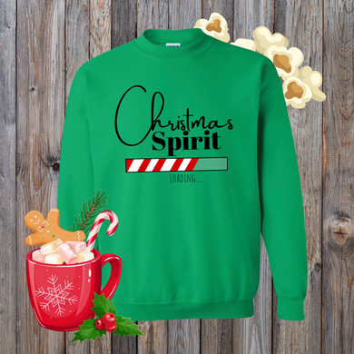 Christmas Spirit Loading DTF Print