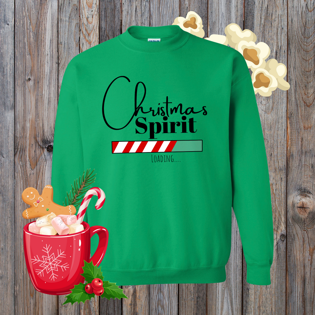 Christmas Spirit Loading DTF Print