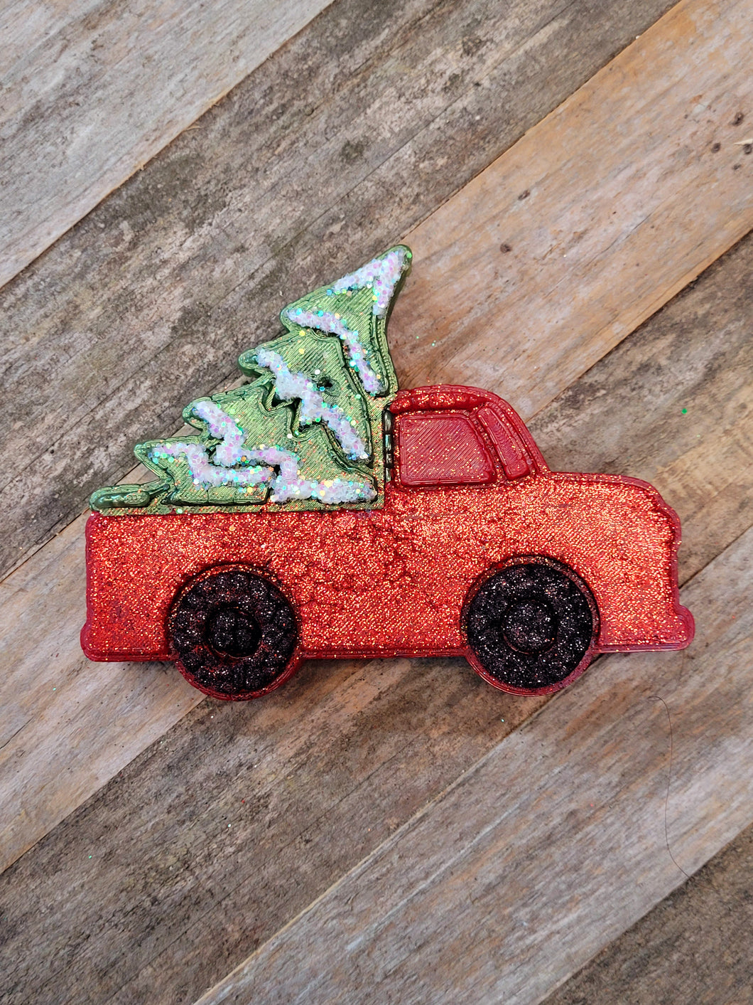 Christmas Truck Car Freshie