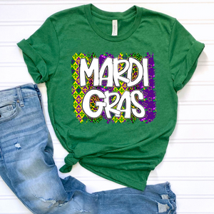 Mari Gras DTF Print