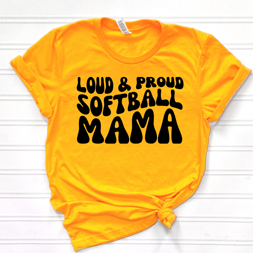 Softball Mama DTF Print