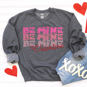 Be Mine Valentine DTF Print