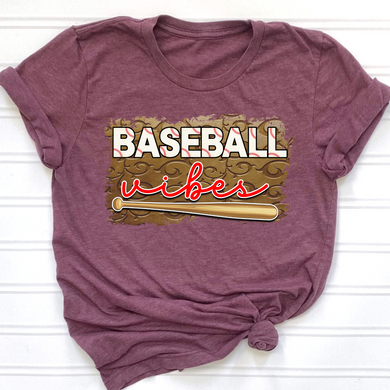 Baseball Vibes DTF Print