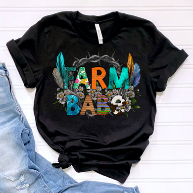 Farm Babe DTF Print