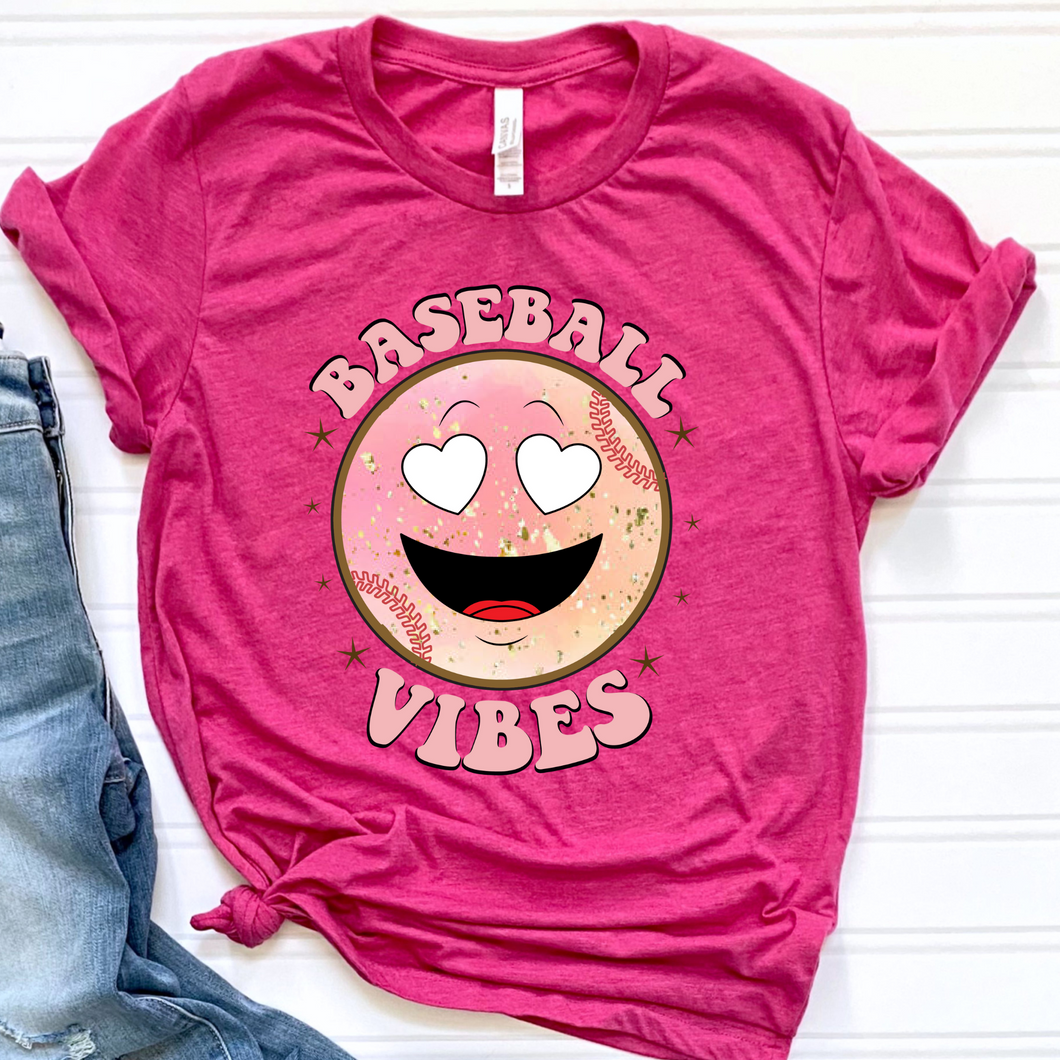 Baseball Vibes DTF Print