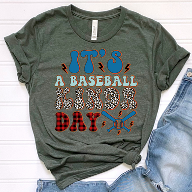 Baseball Kinda Day DTF Print