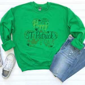 ST. Patricks Clovers DTF Print