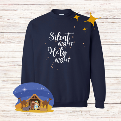 Silent Night DTF Print
