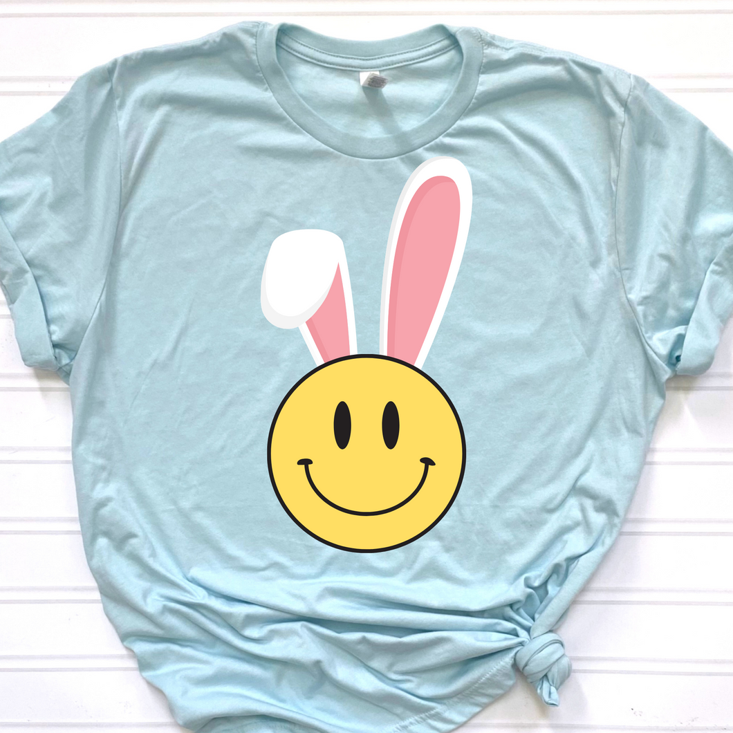 Easter Smiley Face DTF Print