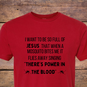 Power in the Blood DTF Print