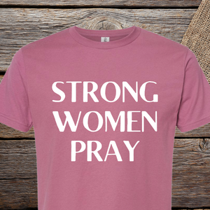 Strong Women Pray DTF Print