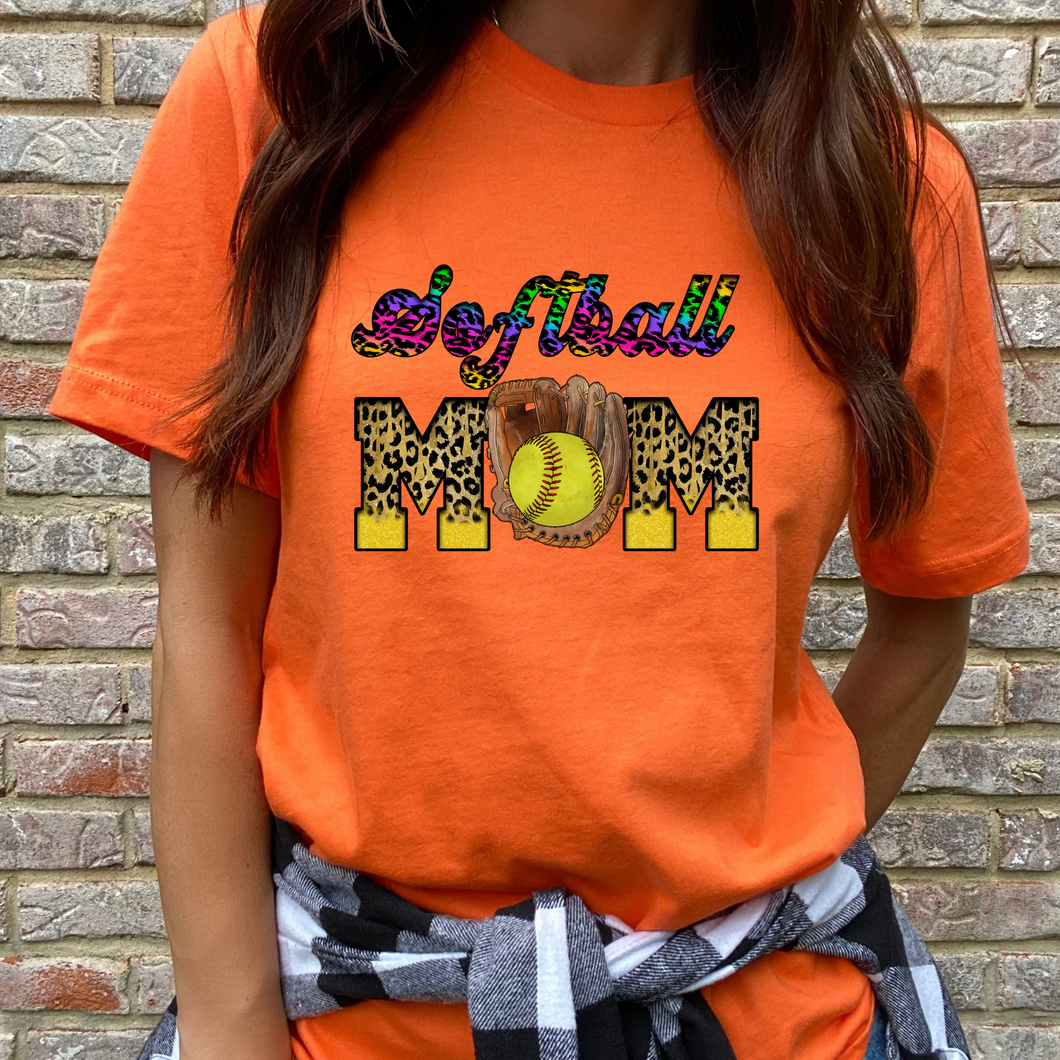 Softball Mom DTF Print