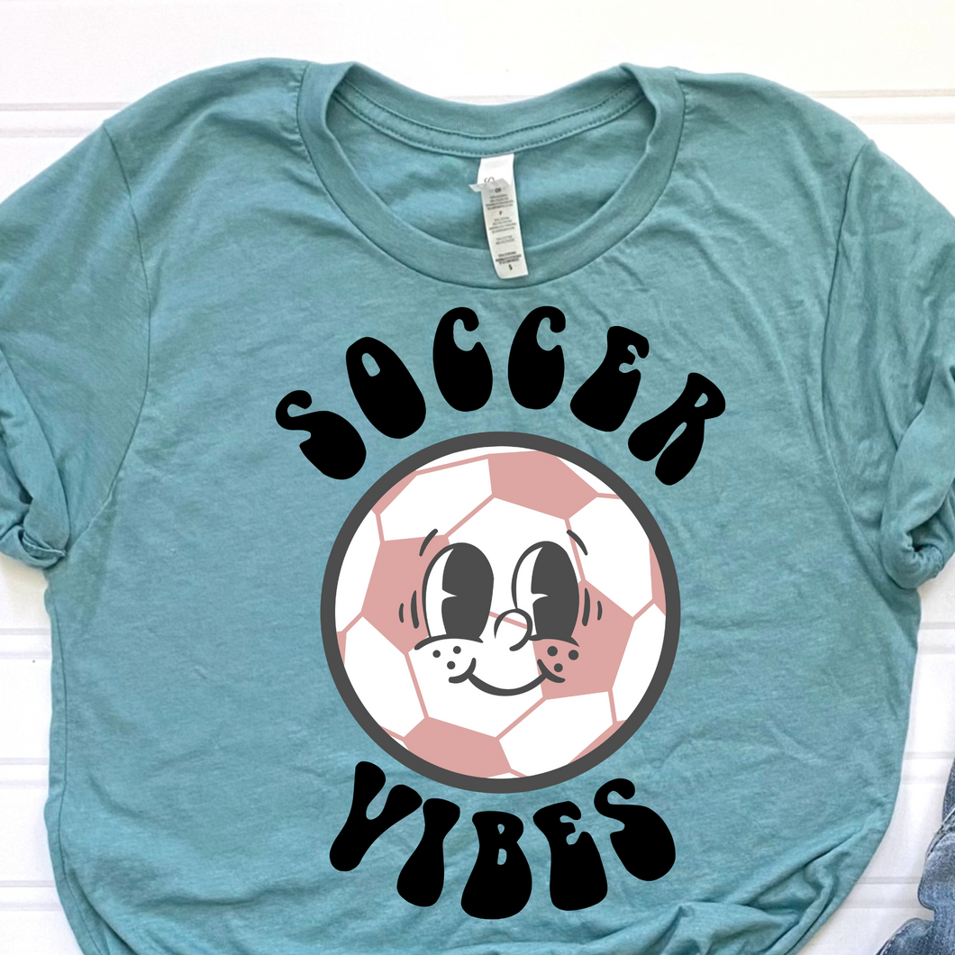 Soccer Vibes DTF Print